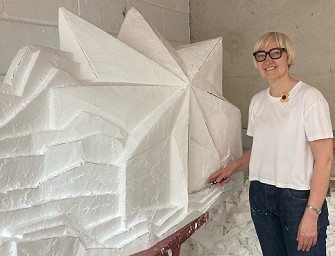 Public art sculpture taking shape Image