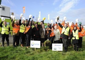 Work begins on housing project Image
