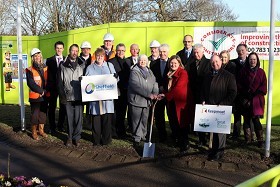 Sheffield Housing Company turf cutting at Norfolk Park Image