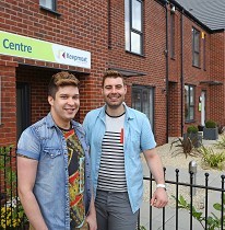 Couple delighted to move into their dream home Image