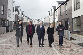 Shadow Minister impressed by homes Image