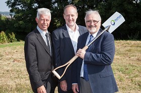 Work starts early on affordable homes Image
